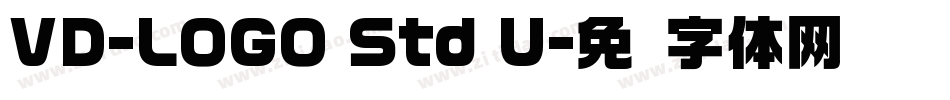 VD-LOGO Std U字体转换